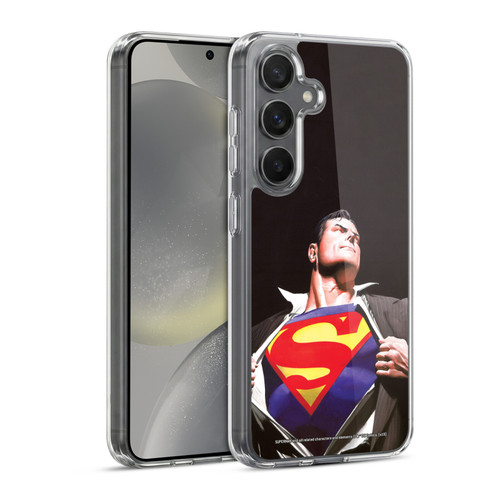 Superman DC Comics Famous Comic Book Covers Forever Soft Gel Case for Samsung Galaxy S24 5G & MagSafe