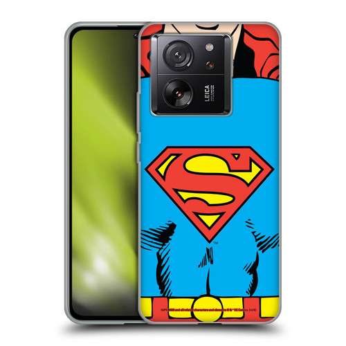 Superman DC Comics Logos Classic Costume Soft Gel Case for Xiaomi 13T 5G / 13T Pro 5G