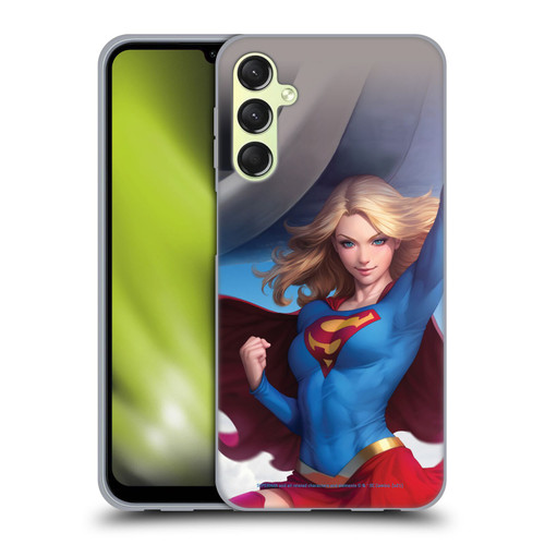 Superman DC Comics Supergirl Comic Art #12 Variant Soft Gel Case for Samsung Galaxy A24 4G / Galaxy M34 5G