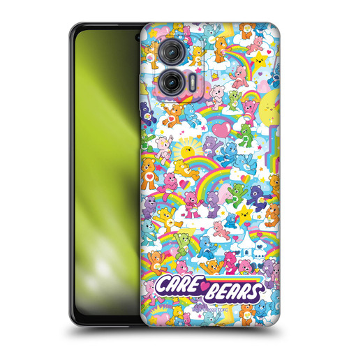 Care Bears 40th Anniversary Rainbow Soft Gel Case for Motorola Moto G73 5G