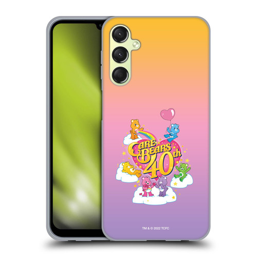 Care Bears 40th Anniversary Celebrate Soft Gel Case for Samsung Galaxy A24 4G / M34 5G