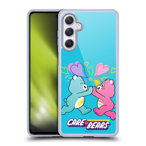 Care Bears Characters Funshine, Cheer And Grumpy Group 2 Soft Gel Case for Samsung Galaxy M54 5G