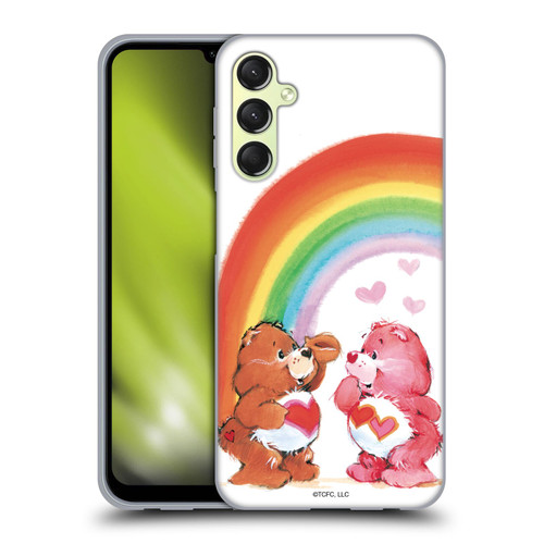 Care Bears Classic Rainbow Soft Gel Case for Samsung Galaxy A24 4G / M34 5G
