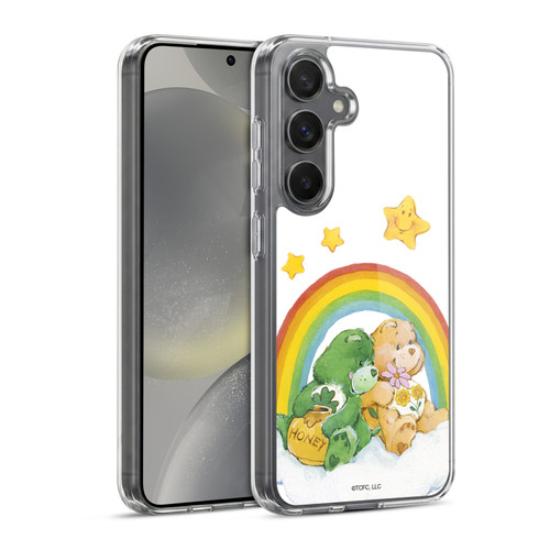 Care Bears Classic Rainbow 2 Soft Gel Case for Samsung Galaxy S24 5G & MagSafe