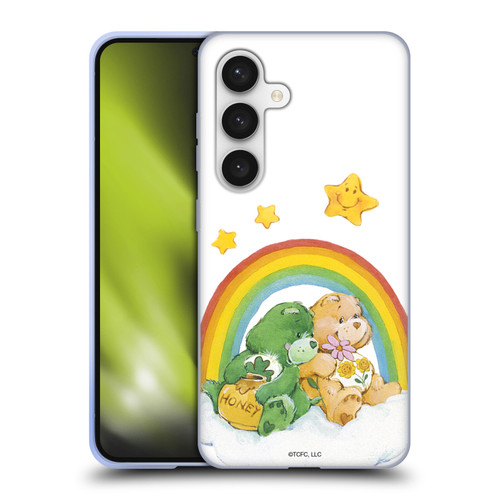 Care Bears Classic Rainbow 2 Soft Gel Case for Samsung Galaxy S24 5G