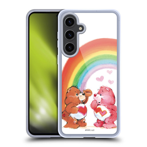 Care Bears Classic Rainbow Soft Gel Case for Samsung Galaxy S24+ 5G