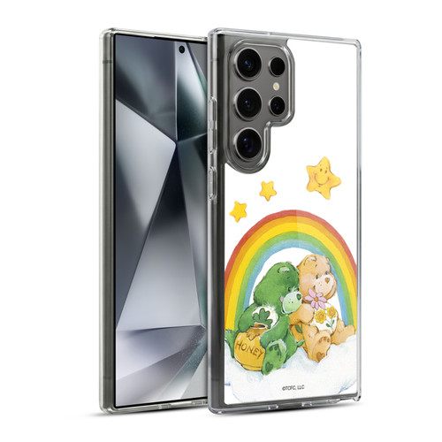 Care Bears Classic Rainbow 2 Soft Gel Case for Samsung Galaxy S24 Ultra 5G & MagSafe