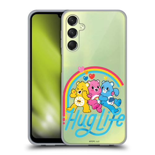 Care Bears Graphics Group Hug Life Soft Gel Case for Samsung Galaxy A24 4G / M34 5G