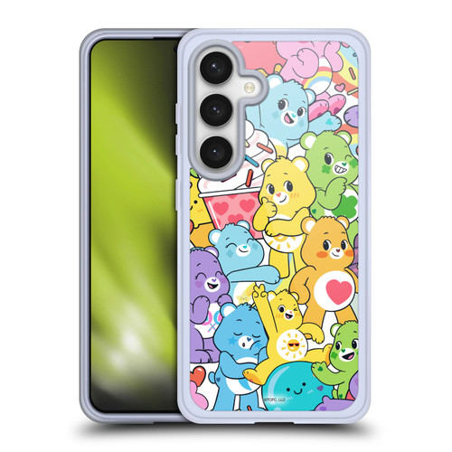 Care Bears Sweet And Savory Character Pattern Soft Gel Case for Samsung Galaxy S24 5G