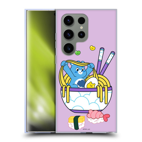 Care Bears Sweet And Savory Grumpy Ramen Sushi Soft Gel Case for Samsung Galaxy S24 Ultra 5G