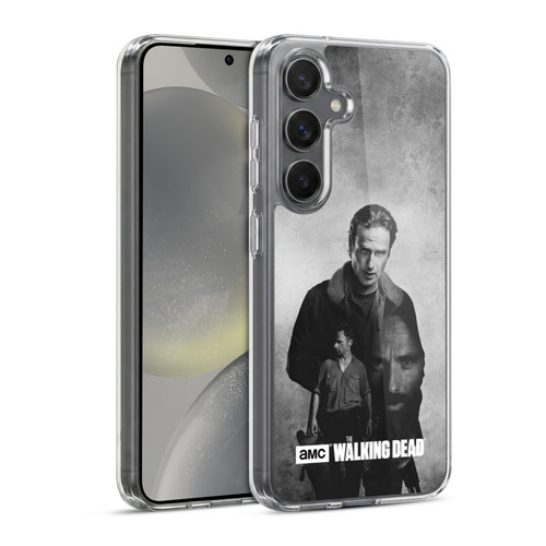 AMC The Walking Dead Double Exposure Rick Soft Gel Case for Samsung Galaxy S24 5G