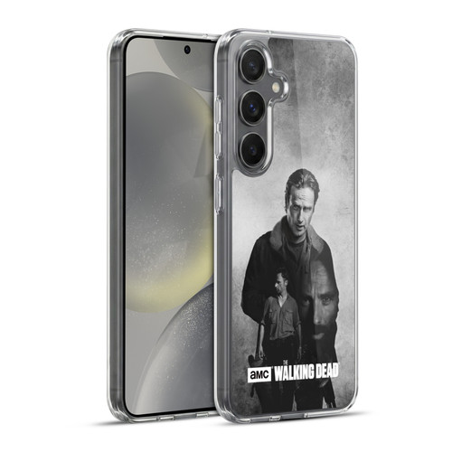AMC The Walking Dead Double Exposure Rick Soft Gel Case for Samsung Galaxy S24+ 5G