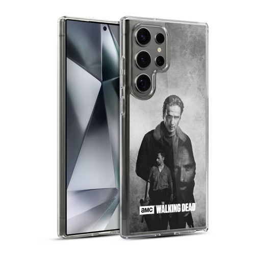 AMC The Walking Dead Double Exposure Rick Soft Gel Case for Samsung Galaxy S24 Ultra 5G