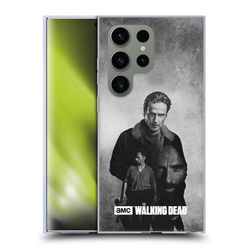 AMC The Walking Dead Double Exposure Rick Soft Gel Case for Samsung Galaxy S24 Ultra 5G