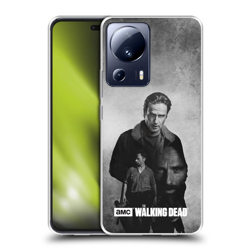 AMC The Walking Dead Double Exposure Rick Soft Gel Case for Xiaomi 13 Lite 5G