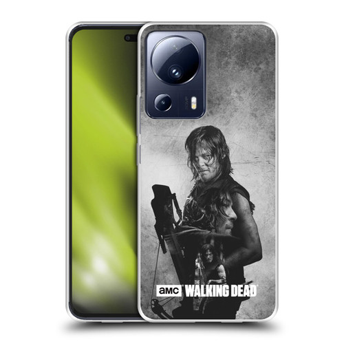 AMC The Walking Dead Double Exposure Daryl Soft Gel Case for Xiaomi 13 Lite 5G
