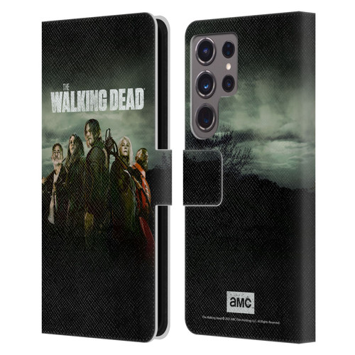 AMC The Walking Dead Season 11 Key Art Poster Leather Book Wallet Case Cover For Samsung Galaxy S24 Ultra 5G