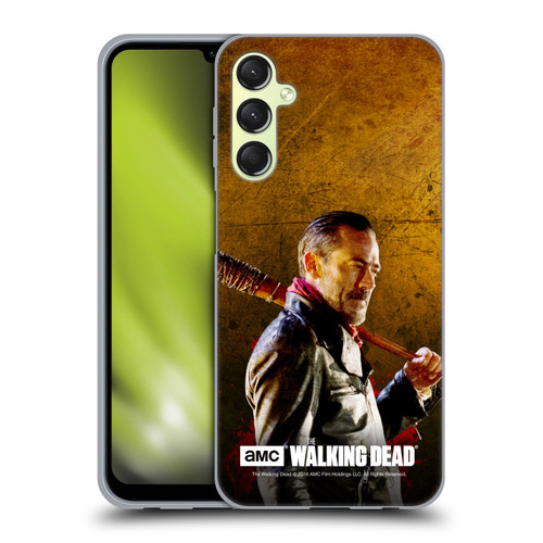 AMC The Walking Dead Negan Lucille 1 Soft Gel Case for Samsung Galaxy A24 4G / M34 5G