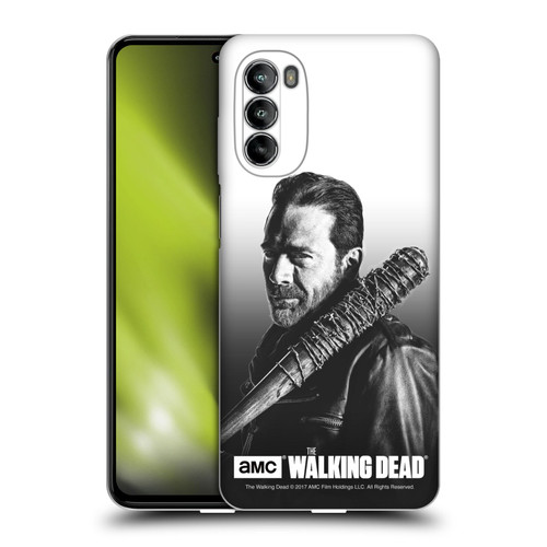 AMC The Walking Dead Filtered Portraits Negan Soft Gel Case for Motorola Moto G82 5G