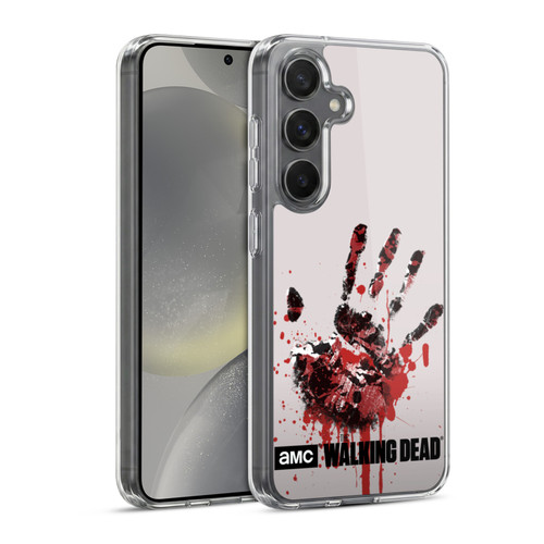AMC The Walking Dead Silhouettes Hand Soft Gel Case for Samsung Galaxy S24 5G