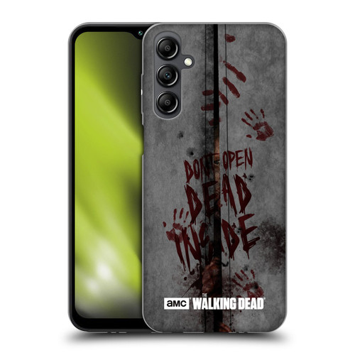 AMC The Walking Dead Typography Dead Inside Soft Gel Case for Samsung Galaxy M14 5G