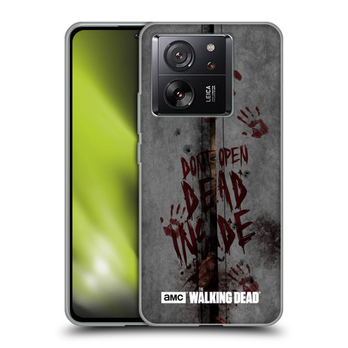 AMC The Walking Dead Typography Dead Inside Soft Gel Case for Xiaomi 13T 5G / 13T Pro 5G