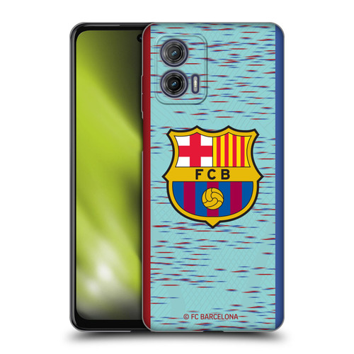 FC Barcelona 2023/24 Crest Kit Third Soft Gel Case for Motorola Moto G73 5G