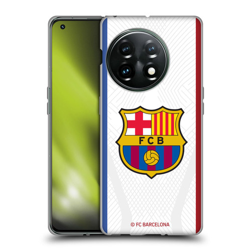 FC Barcelona 2023/24 Crest Kit Away Soft Gel Case for OnePlus 11 5G