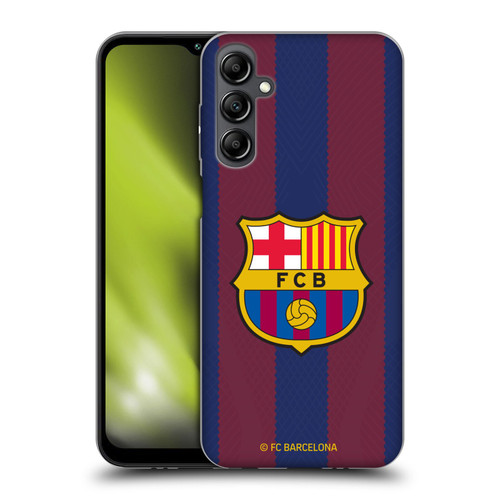 FC Barcelona 2023/24 Crest Kit Home Soft Gel Case for Samsung Galaxy M14 5G