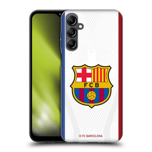 FC Barcelona 2023/24 Crest Kit Away Soft Gel Case for Samsung Galaxy M14 5G