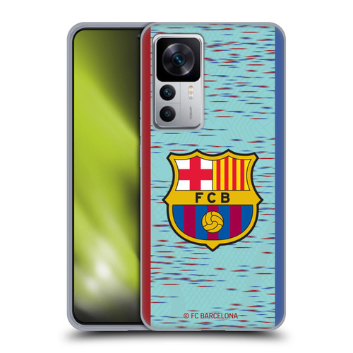 FC Barcelona 2023/24 Crest Kit Third Soft Gel Case for Xiaomi 12T 5G / 12T Pro 5G / Redmi K50 Ultra 5G