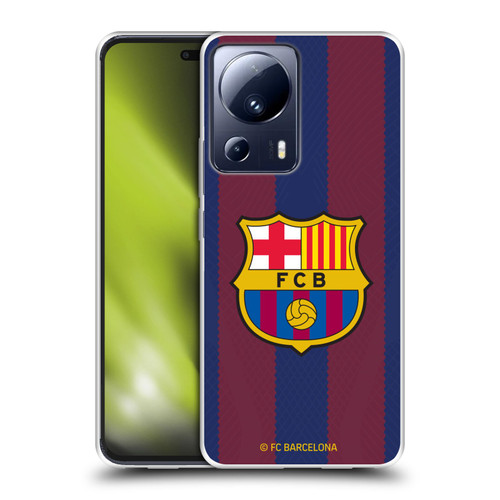 FC Barcelona 2023/24 Crest Kit Home Soft Gel Case for Xiaomi 13 Lite 5G