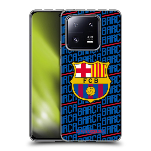 FC Barcelona Crest Patterns Barca Soft Gel Case for Xiaomi 13 Pro 5G