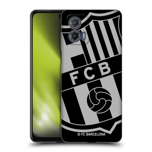FC Barcelona Crest Oversized Soft Gel Case for Motorola Moto G73 5G