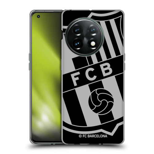 FC Barcelona Crest Oversized Soft Gel Case for OnePlus 11 5G