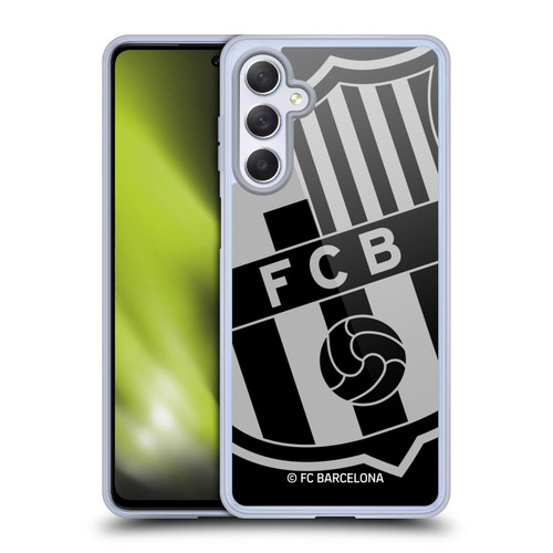 FC Barcelona Crest Oversized Soft Gel Case for Samsung Galaxy M54 5G