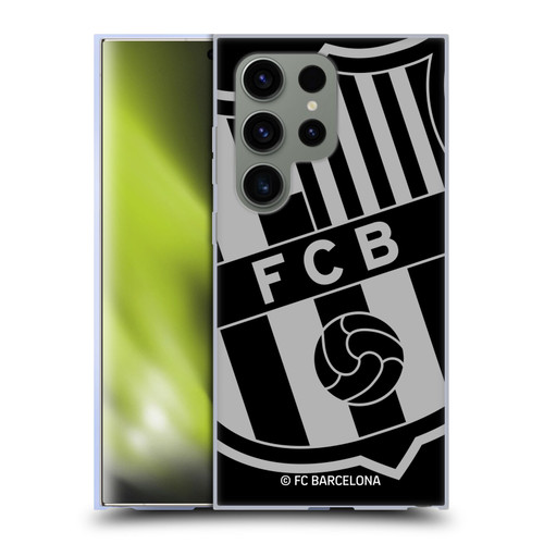 FC Barcelona Crest Oversized Soft Gel Case for Samsung Galaxy S24 Ultra 5G