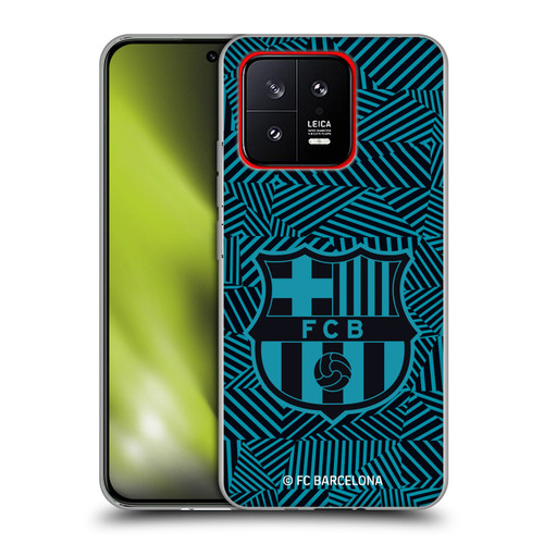 FC Barcelona Crest Black Soft Gel Case for Xiaomi 13 5G