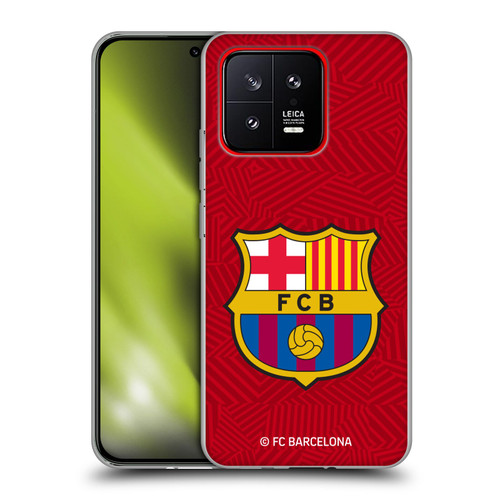 FC Barcelona Crest Red Soft Gel Case for Xiaomi 13 5G