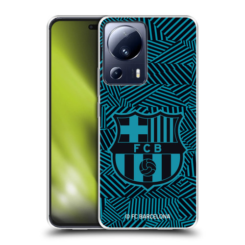 FC Barcelona Crest Black Soft Gel Case for Xiaomi 13 Lite 5G