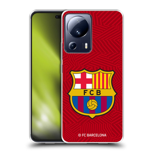 FC Barcelona Crest Red Soft Gel Case for Xiaomi 13 Lite 5G