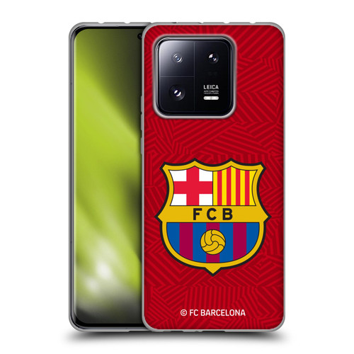 FC Barcelona Crest Red Soft Gel Case for Xiaomi 13 Pro 5G
