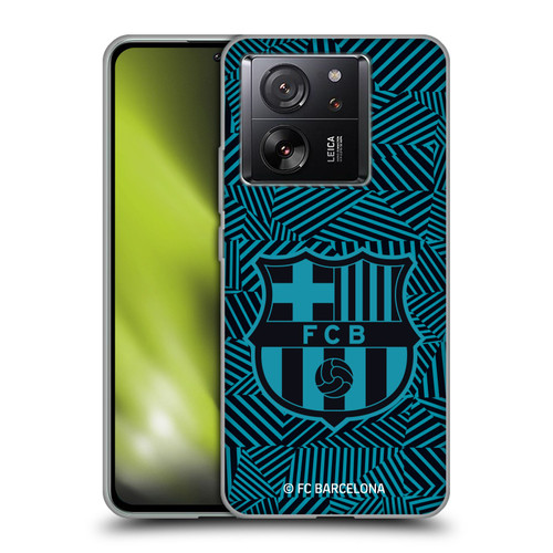 FC Barcelona Crest Black Soft Gel Case for Xiaomi 13T 5G / 13T Pro 5G