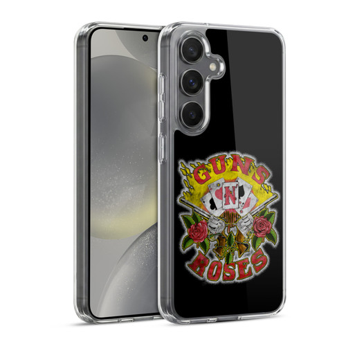 Guns N' Roses Band Art Cards Soft Gel Case for Samsung Galaxy S24 5G & MagSafe