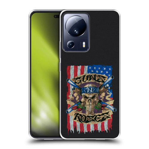 Guns N' Roses Band Art Flag Soft Gel Case for Xiaomi 13 Lite 5G