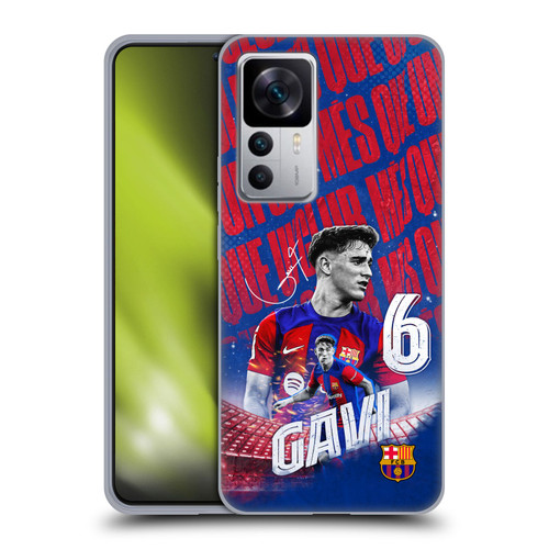 FC Barcelona 2023/24 First Team Gavi Soft Gel Case for Xiaomi 12T 5G / 12T Pro 5G / Redmi K50 Ultra 5G