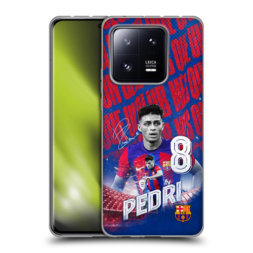FC Barcelona 2023/24 First Team Pedri Soft Gel Case for Xiaomi 13 Pro 5G