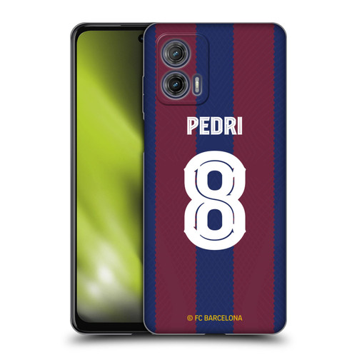 FC Barcelona 2023/24 Players Home Kit Pedri Soft Gel Case for Motorola Moto G73 5G