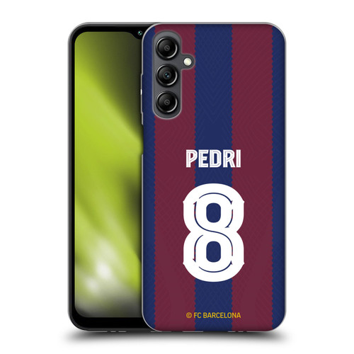 FC Barcelona 2023/24 Players Home Kit Pedri Soft Gel Case for Samsung Galaxy M14 5G