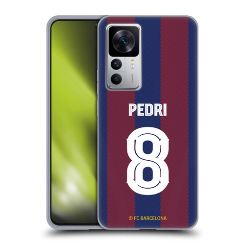 FC Barcelona 2023/24 Players Home Kit Pedri Soft Gel Case for Xiaomi 12T 5G / 12T Pro 5G / Redmi K50 Ultra 5G